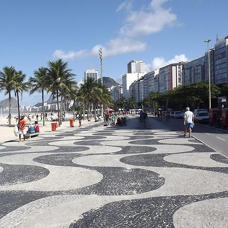 Vista Lateral Mar Copacabana Rio de Janeiro Extérieur photo