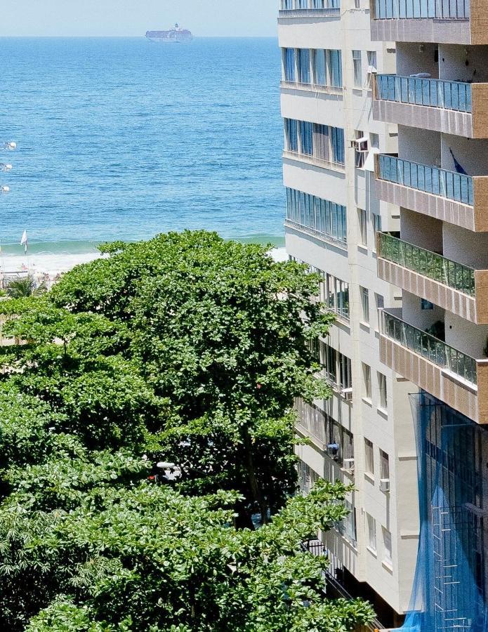 Vista Lateral Mar Copacabana Rio de Janeiro Extérieur photo