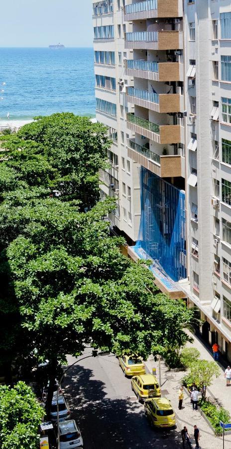 Vista Lateral Mar Copacabana Rio de Janeiro Extérieur photo