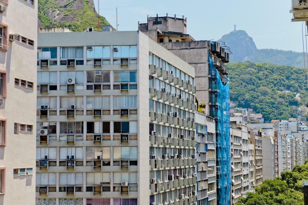 Vista Lateral Mar Copacabana Rio de Janeiro Extérieur photo