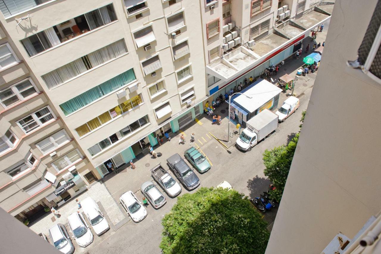 Vista Lateral Mar Copacabana Rio de Janeiro Extérieur photo