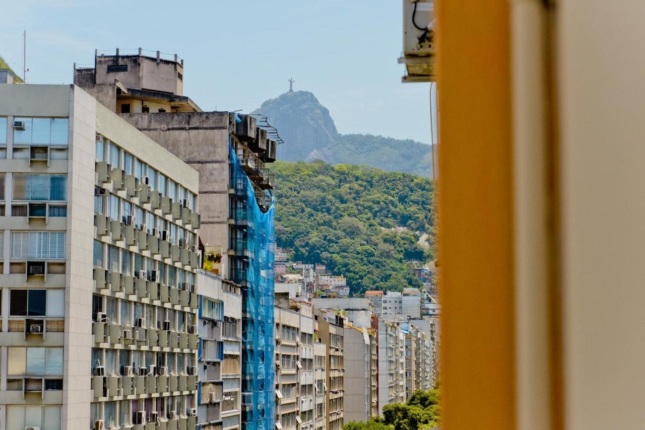 Vista Lateral Mar Copacabana Rio de Janeiro Extérieur photo